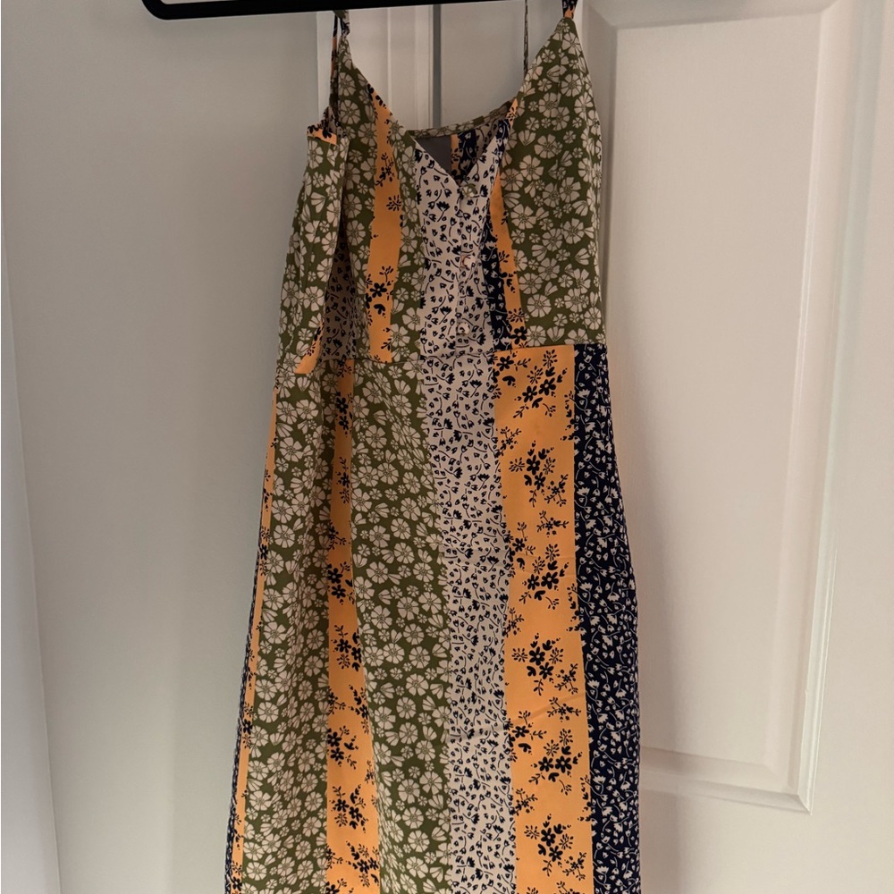 Floral Patchwork Dress
